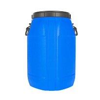 Бочка пластиковая 65 л Quadro с хомутом в Ярославле