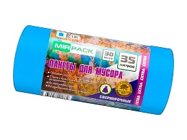 Мешки для мусора 35 л, ароматизированные, синие, в рулоне 30 шт., ПНД, 12 мкм, 640х500 мм, EXTRA, 3530661 в Ярославле Мешки для мусора 35 л, ароматизированные, синие, в рулоне 30 шт., ПНД, 12 мкм, 640х500 мм, EXTRA, 3530661 в Ярославле