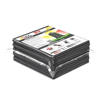 Мешки для мусора 160 л, серые, в пачке 10 шт., ПВД, 40 мкм, 900х1100 мм, i-Bag в Ярославле Мешки для мусора 160 л, серые, в пачке 10 шт., ПВД, 40 мкм, 900х1100 мм, i-Bag в Ярославле