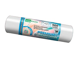 Мешки для мусора 360 л, белые, в рулоне 10 шт., ПВД 65 мкм, 1400х1000 мм, PREMIUM+, 3601015302 в Ярославле Мешки для мусора 360 л, белые, в рулоне 10 шт., ПВД 65 мкм, 1400х1000 мм, PREMIUM+, 3601015302 в Ярославле