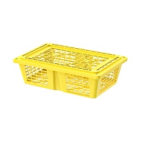 Ящик продуктовый универсальный желтый в Ярославле