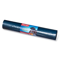 Мешки для мусора 240 л, черные, в рулоне 20 шт., ПВД 35 мкм, 1400х900 мм, PACLAN Big&Strong, 600823 в Ярославле