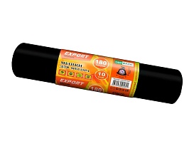 Мешки для мусора 180 л, ароматизированные, черные, в рулоне 10 шт., ПВД, 80 мкм, 1100х930 мм, EXPORT, exp18010142 в Ярославле Мешки для мусора 180 л, ароматизированные, черные, в рулоне 10 шт., ПВД, 80 мкм, 1100х930 мм, EXPORT, exp18010142 в Ярославле