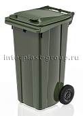 Мусорный контейнер 120 л зеленый