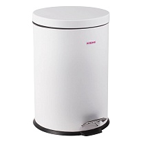 Ведро-контейнер для мусора (урна) с педалью LAIMA Classic, 12 л, белое, глянцевое, металл, со съемным внутренним ведром в Ярославле Ведро-контейнер для мусора (урна) с педалью LAIMA Classic, 12 л, белое, глянцевое, металл, со съемным внутренним ведром в Ярославле